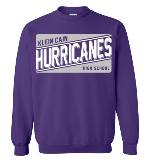 Klein Cain Hurricanes - Design 84 - Purple Sweatshirt