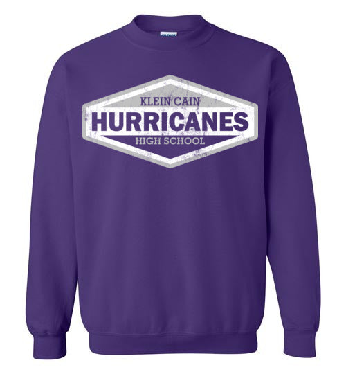 Klein Cain Hurricanes - Design 09 - Purple Sweatshirt