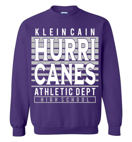 Klein Cain Hurricanes - Design 00 - Purple Sweatshirt
