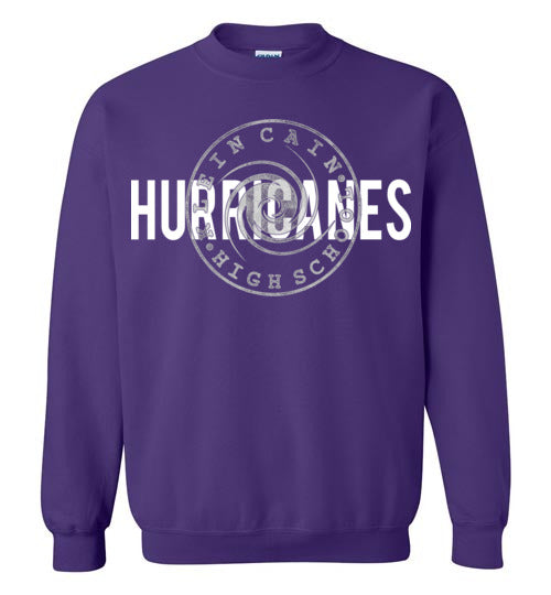 Klein Cain High School Hurricanes Purple Sweatshirt 88