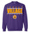 Jersey Village High School Falcons Purple Sweatshirt 07