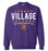 Jersey Village High School Falcons Purple Sweatshirt 03