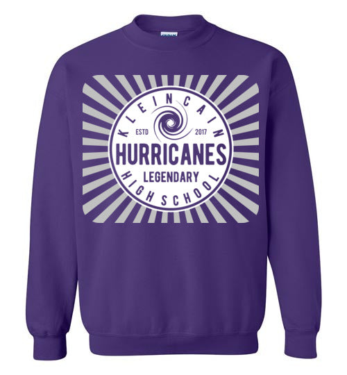 Klein Cain Hurricanes - Design 68 - Purple Sweatshirt