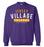 Jersey Village High School Falcons Purple Sweatshirt 21