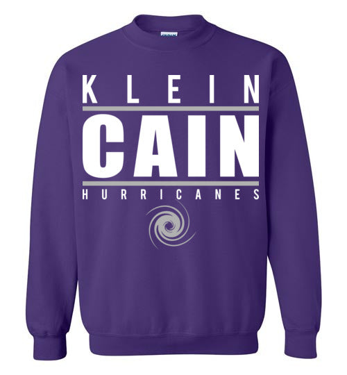 Klein Cain High School Hurricanes Sports Grey Sweatshirt 07