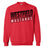 Westfield High School Mustangs Red Sweatshirt 32