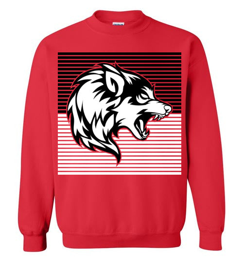 Langham Creek High School Lobos Red Sweatshirt 27