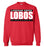 Langham Creek High School Lobos Red Sweatshirt 98