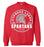 Cypress Lakes High School Spartans Red Sweatshirt 04