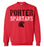 Porter High School Spartans Red Sweatshirt 17