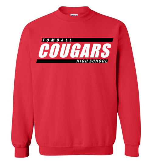 Tomball High School Cougars Red Sweatshirt 72