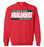 The Woodlands High School Highlanders Red Sweatshirt 72
