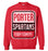 Porter High School Spartans Red Sweatshirt 01