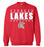 Cypress Lakes High School Spartans Red Sweatshirt 07