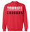 Tomball High School Cougars Red Sweatshirt 25