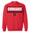 Tomball High School Cougars Red Sweatshirt 49
