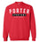 Porter High School Spartans Red Sweatshirt 21