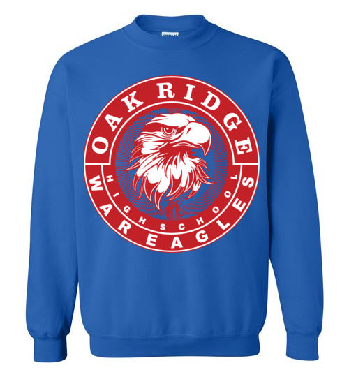 Oak Ridge High School War Eagles Royal Blue Sweatshirt 02