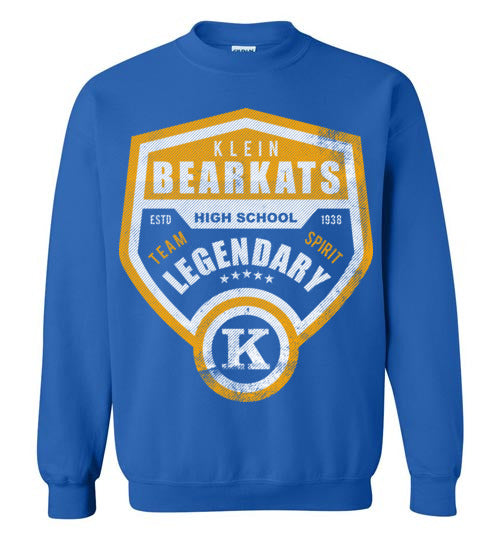 Klein High School Bearkats Royal Blue Sweatshirt 14