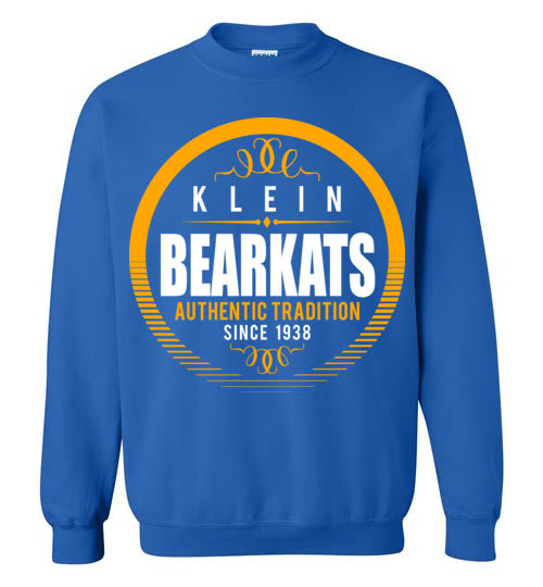 Klein Bearkats - Design 38 - Royal Blue Sweatshirt