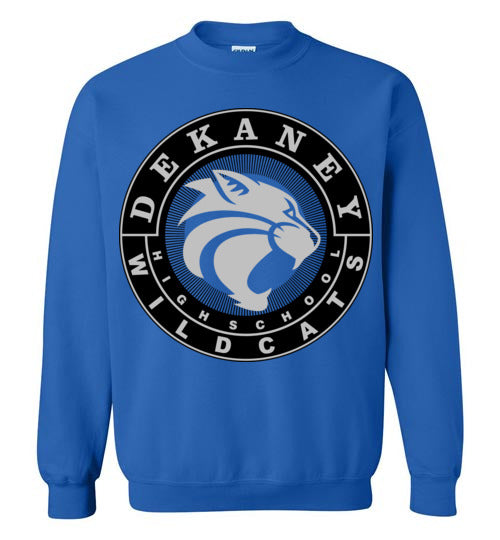 Dekaney High School Wildcats Royal Blue Sweatshirt 02