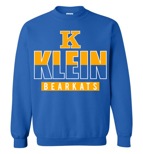 Klein High School Bearkats Royal Blue Sweatshirt 23