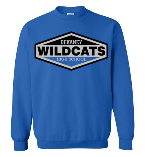 Dekaney High School Wildcats Royal Blue Sweatshirt 09