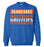 Grand Oaks High School Grizzlies Royal Blue Sweatshirt 35
