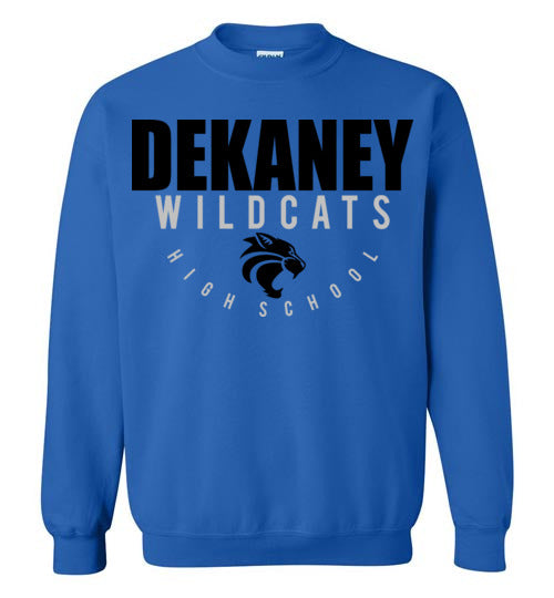 Dekaney High School Wildcats Royal Blue Sweatshirt 12