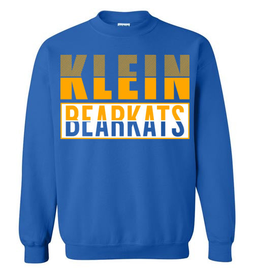 Klein High School Bearkats Royal Blue Sweatshirt 31