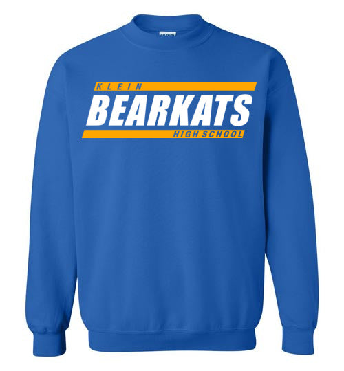 Klein Bearkats - Design 72 - Royal Blue Sweatshirt