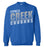 Cypress Creek High School Cougars Royal Blue Sweatshirt 32