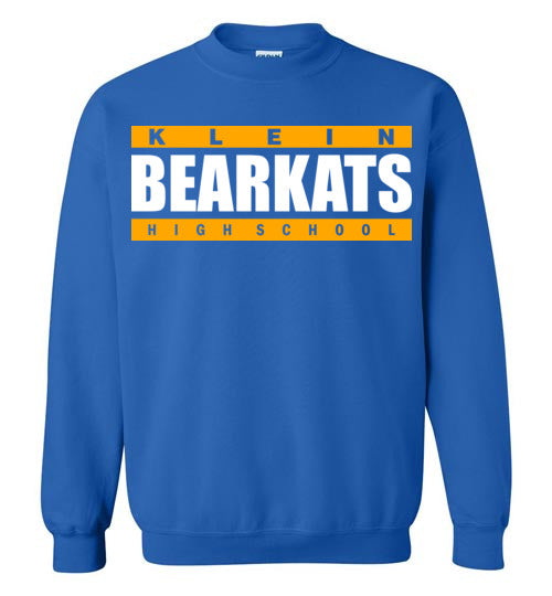 Klein Bearkats - Design 98 - Royal Blue Sweatshirt