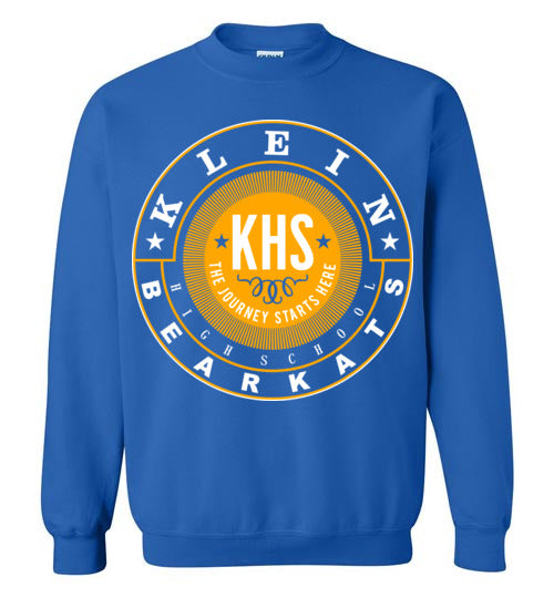 Klein High School Bearkats Royal Blue Sweatshirt 02