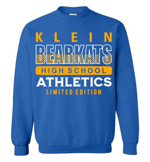 Klein Bearkats - Design 90 - Royal Blue Sweatshirt