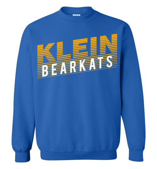 Klein Bearkats - Design 32 - Royal Blue Sweatshirt