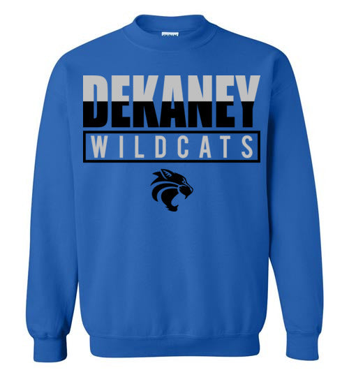Dekaney High School Wildcats Royal Blue Sweatshirt 29