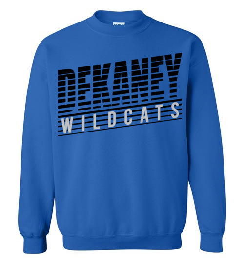 Dekaney High School Wildcats Royal Blue Sweatshirt 32