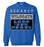 Dekaney High School Wildcats Royal Blue Sweatshirt 86