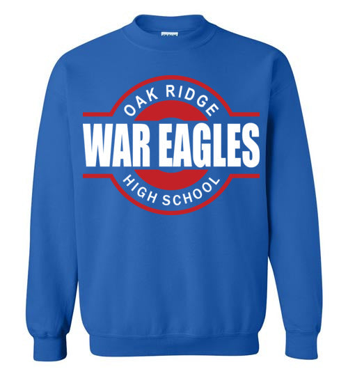 Oak Ridge High School War Eagles Royal Blue Sweatshirt 11