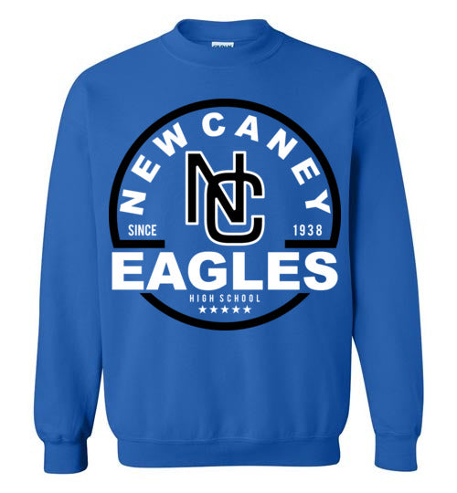 New Caney Eagles High School Royal Sweatshirt 04