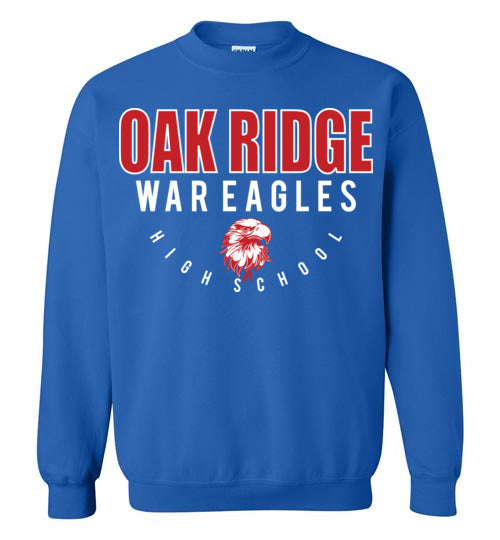 Oak Ridge High School War Eagles Royal Blue Sweatshirt 12