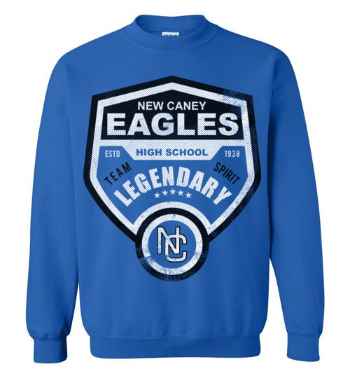 New Caney Eagles High School Royal Sweatshirt 14