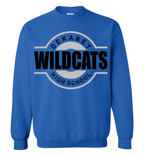 Dekaney High School Wildcats Royal Blue Sweatshirt 11