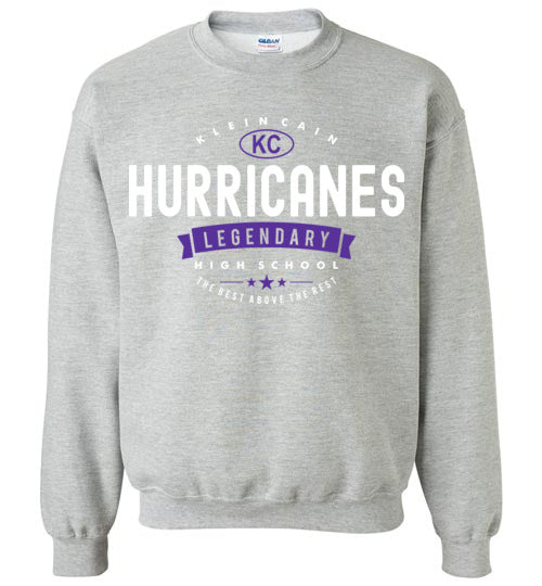 Klein Cain Hurricanes - Design 44 - Grey Sweatshirt