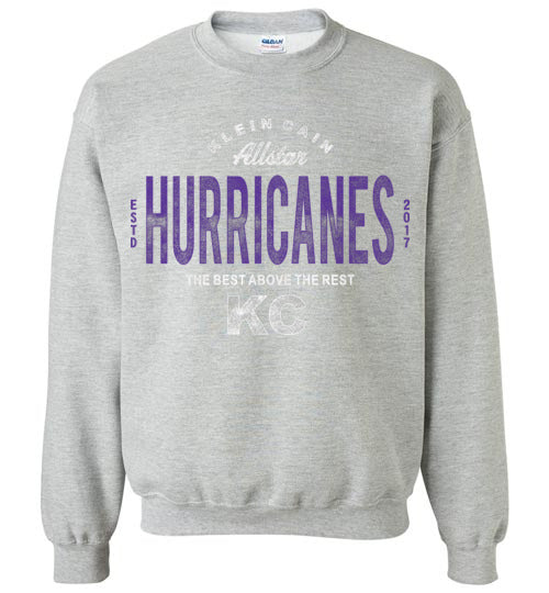 Klein Cain High School Hurricanes Sports Grey Sweatshirt 40