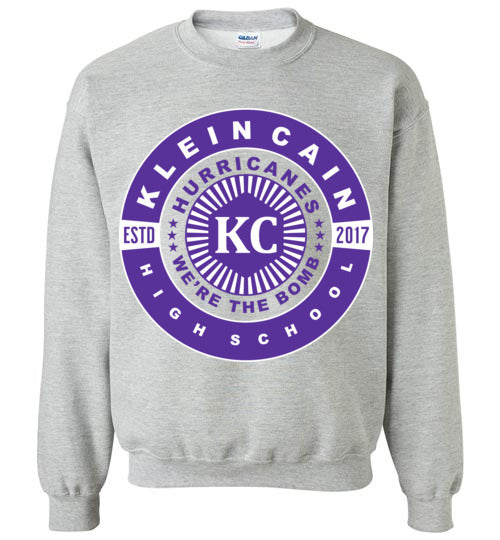 Klein Cain High School Hurricanes Sports Grey Sweatshirt 30