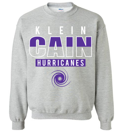 Klein Cain High School Hurricanes Sports Grey Sweatshirt 23