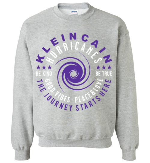 Klein Cain High School Hurricanes Sports Grey Sweatshirt 16