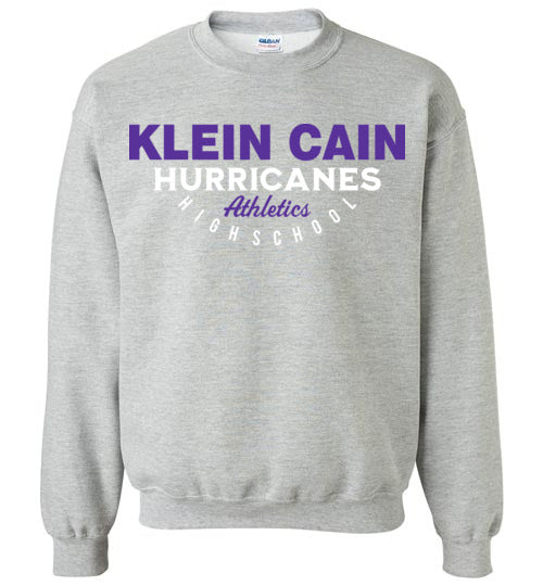 Klein Cain Hurricanes - Design 12 - Grey Sweatshirt